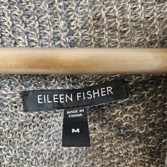 Eileen Fisher Linen Cardigan - Picture 2 of 4